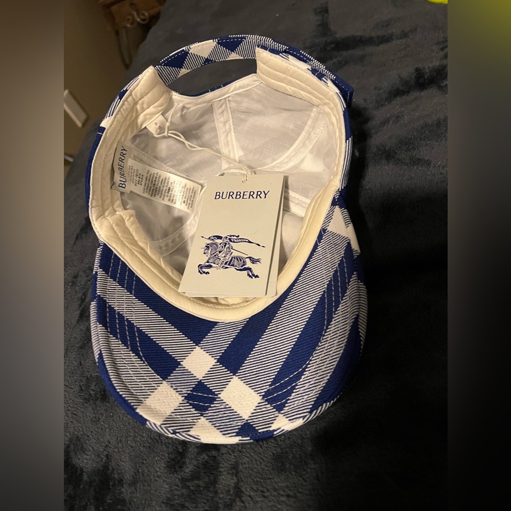 Burberry Tartan Baseball Hat size S NWT!!! - Picture 12 of 15